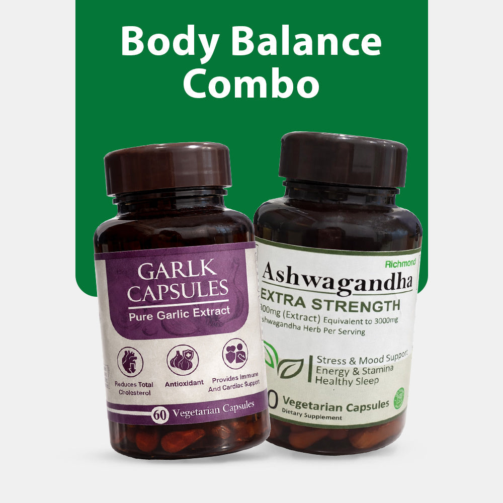 GARLIK +ASHWAGANDHA CAPSULE COMBO