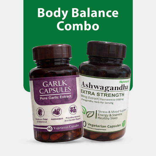 GARLIK +ASHWAGANDHA CAPSULE COMBO