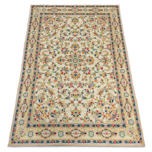 Flower Flora Eco Rug – Sustainable Floral Area Rug for Living Room & Bedroom