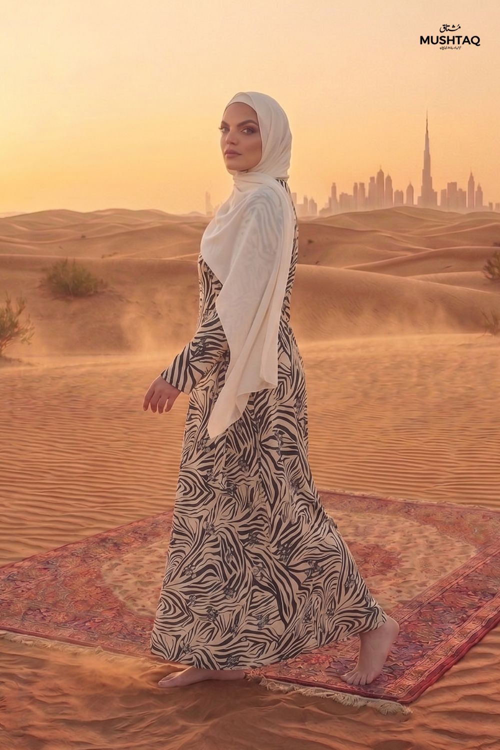 Abaya without stallers Desgin - 1