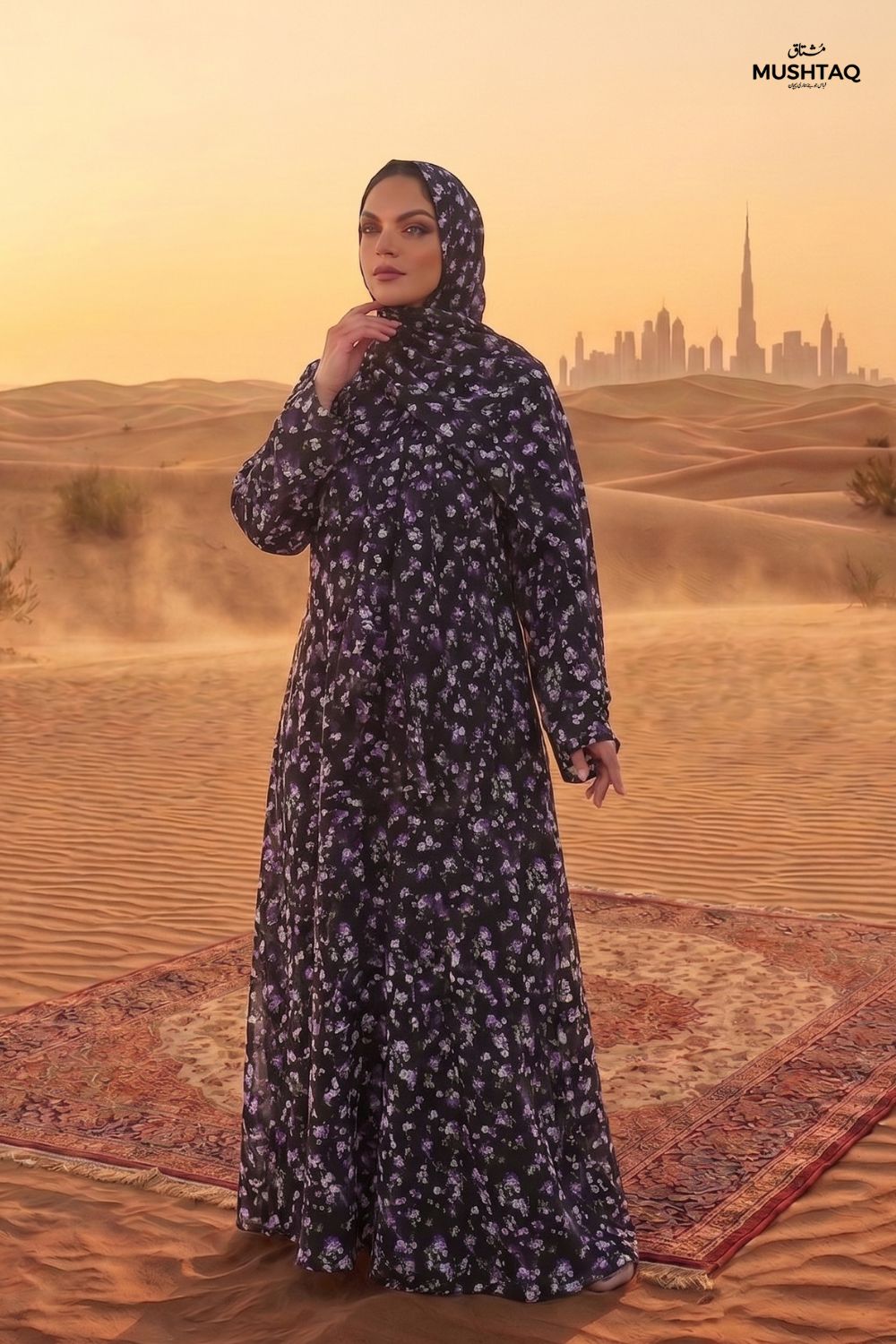 Abaya without stallers Desgin - 2
