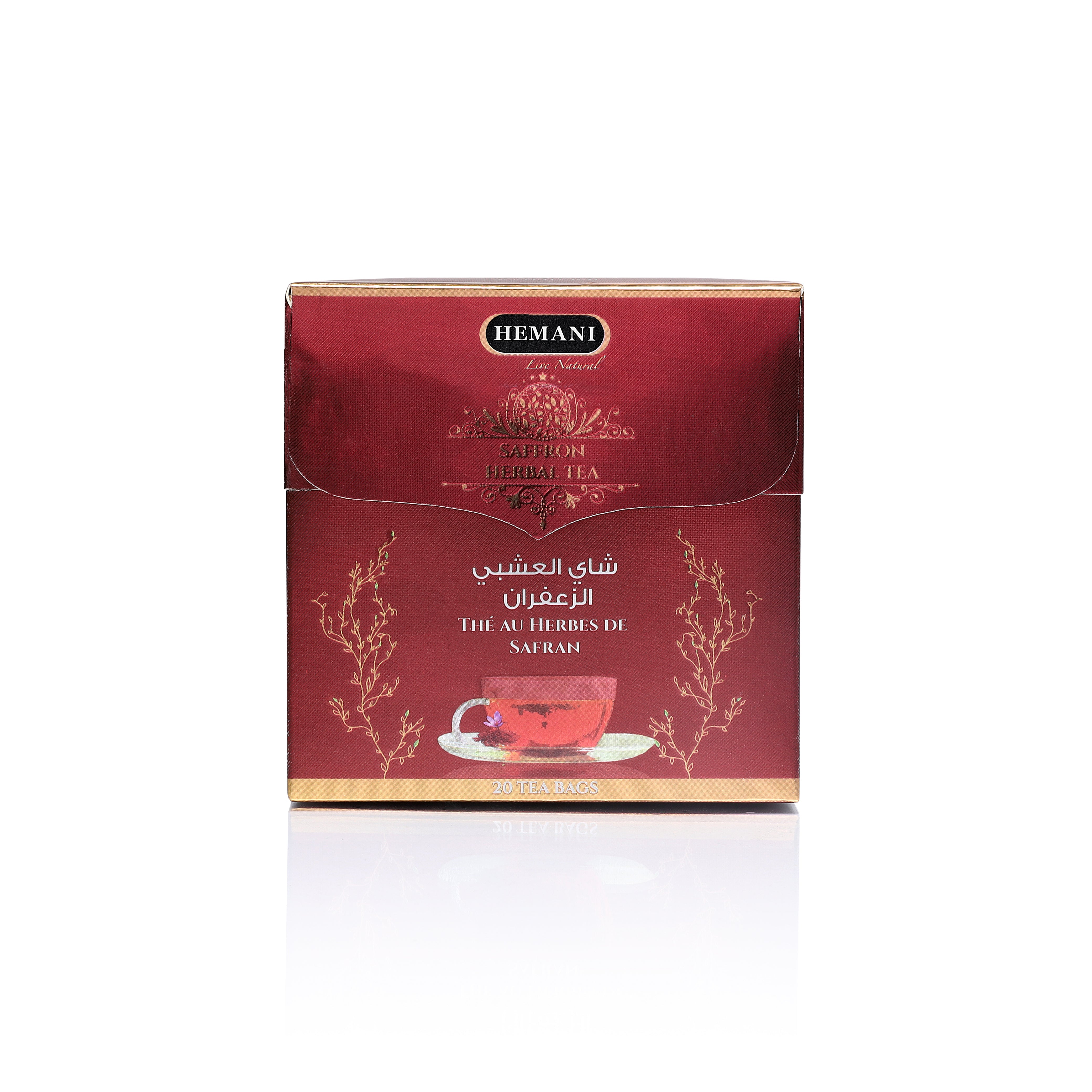 Saffron Herbal Tea – 20 Tea Bags