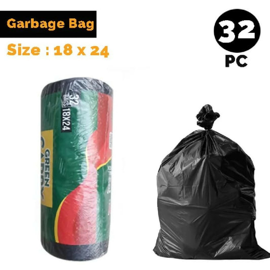 Garbage Bags For Dustbin Pack Of 35 18 X 24 Inch Garbage Bag 1 Roll 32 Bags