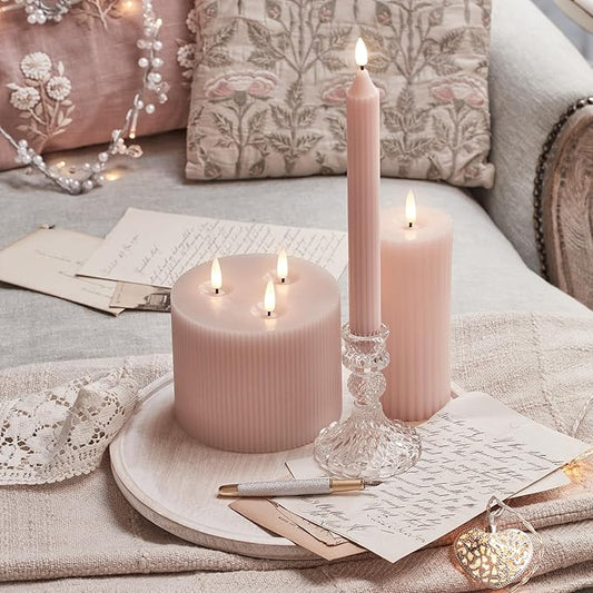 Taper Candles – Elegant Long Wax Candles for Home Decor, Dining & Events