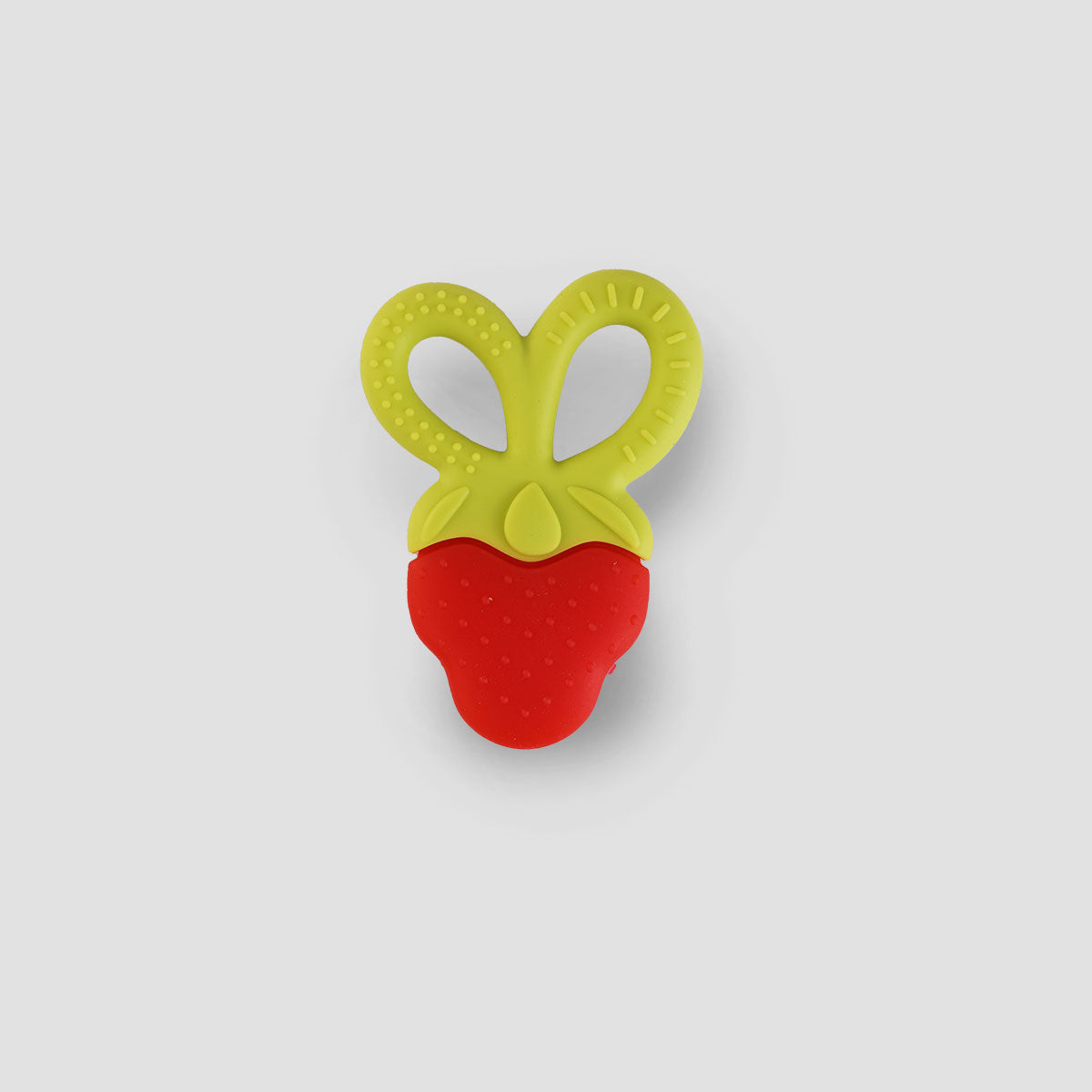 Cuddles Baby Soft Fruit Twin Color Silicone Teether