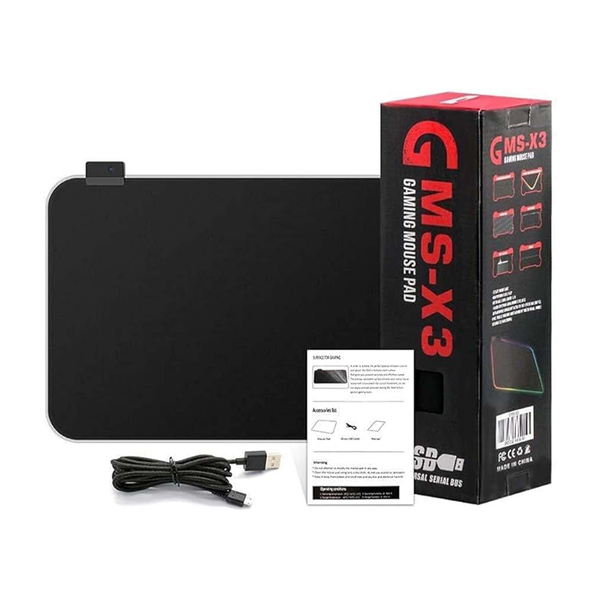 Gaming Mouse Pad  Extended Non Slip Desk Mat for Gamers and Office Use