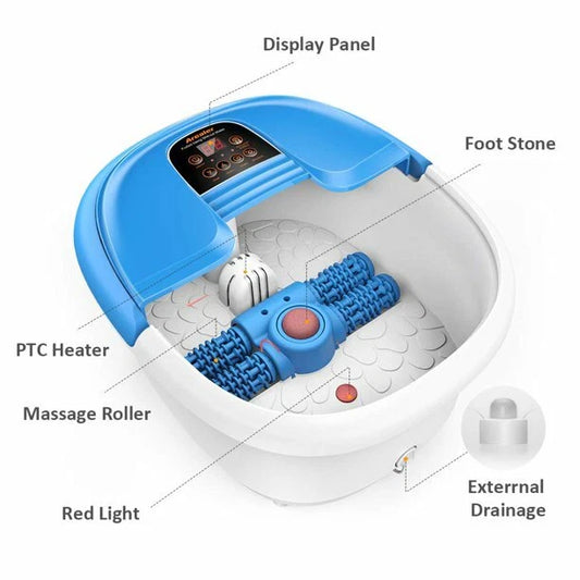Foot Spa Massager with Automatic Roller