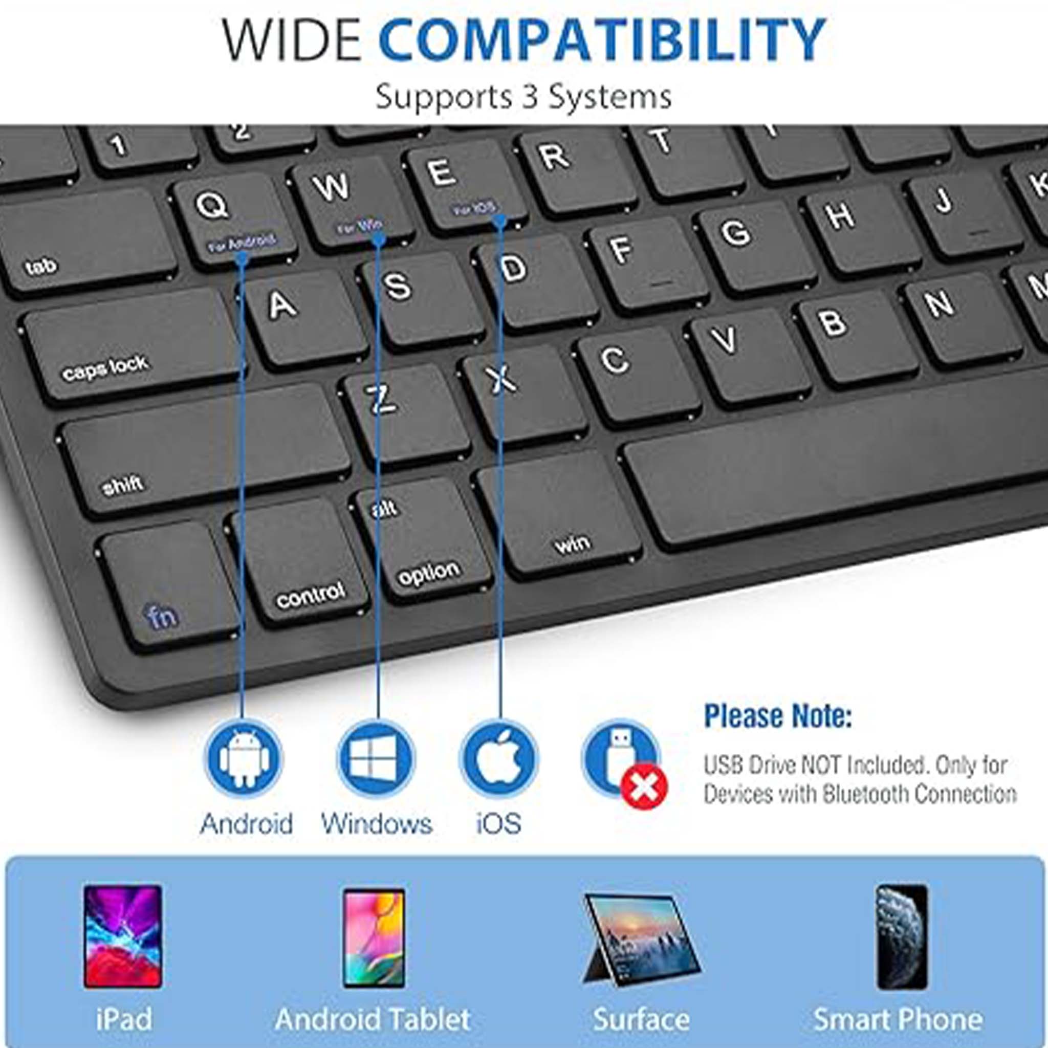 ProCase Wireless Mini Keyboard