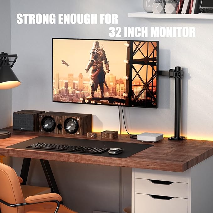 Computer Monitor High Table Monitor Table Stand Adjustable Desktop Riser for Computer Screens and ...