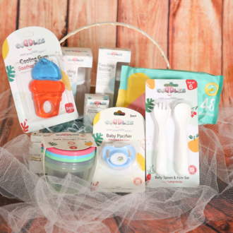 Cuddles Baby Gift Set Budget Basket - 8 Pcs