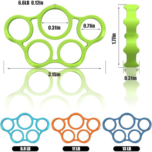 Finger Stretcher Resistance Band  Hand and Forearm Exerciser