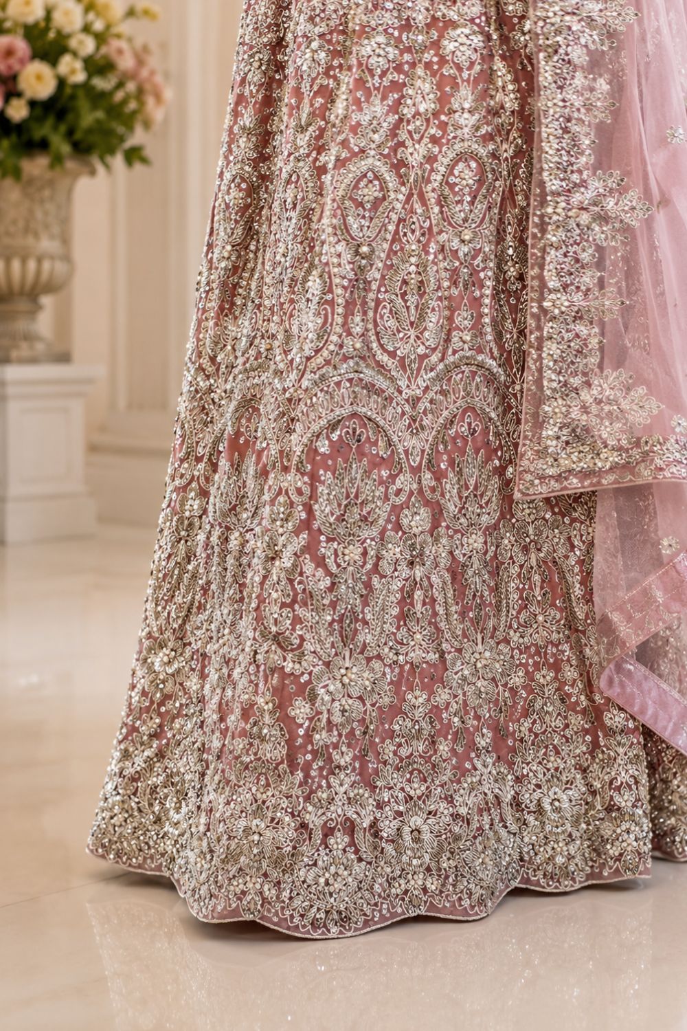 Luxe Bride Bridal Wear by MCS Unstitched Handmade Bridal Wear