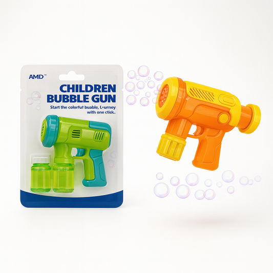 Children Bubble Gun Automatic Bubble Blower Toy for Kids