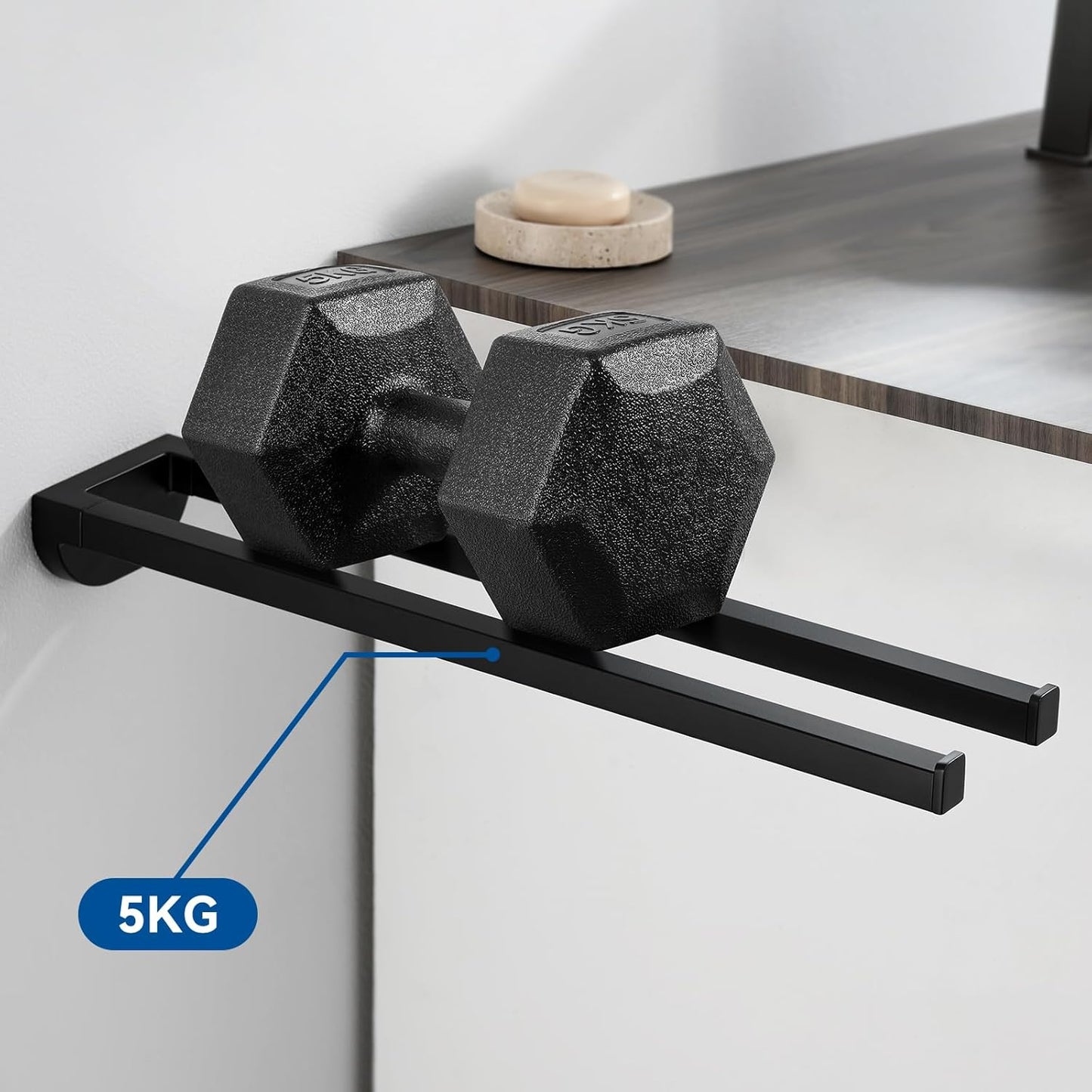 Towel Rails  Wall Mounted Bathroom Rack for Towels and Linens