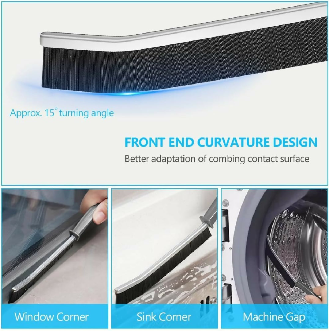 Hard Bristle Crevice Cleaning Brush Cleaning Tools for Household Use Multifunctional Gap Cleaning Supplies for Kitchen Bathroom Toilet Window Vehicle Faucets Grout Home Plastic