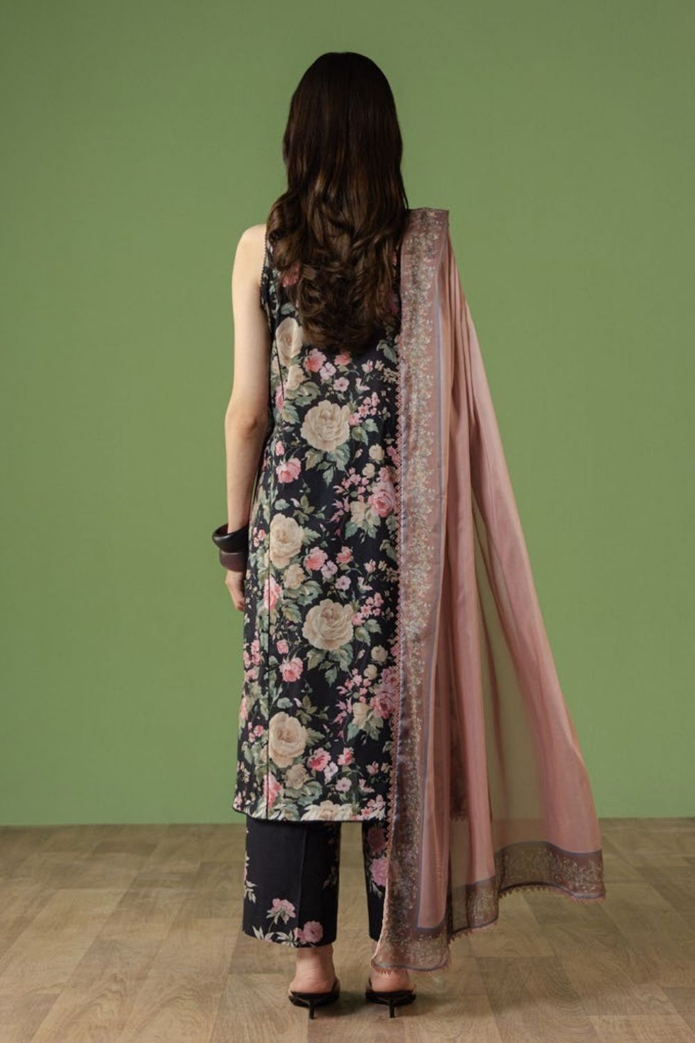 Zara Shahjahan 3 Pc Unstitched  Printed Lawn Suit Aurelia-7B