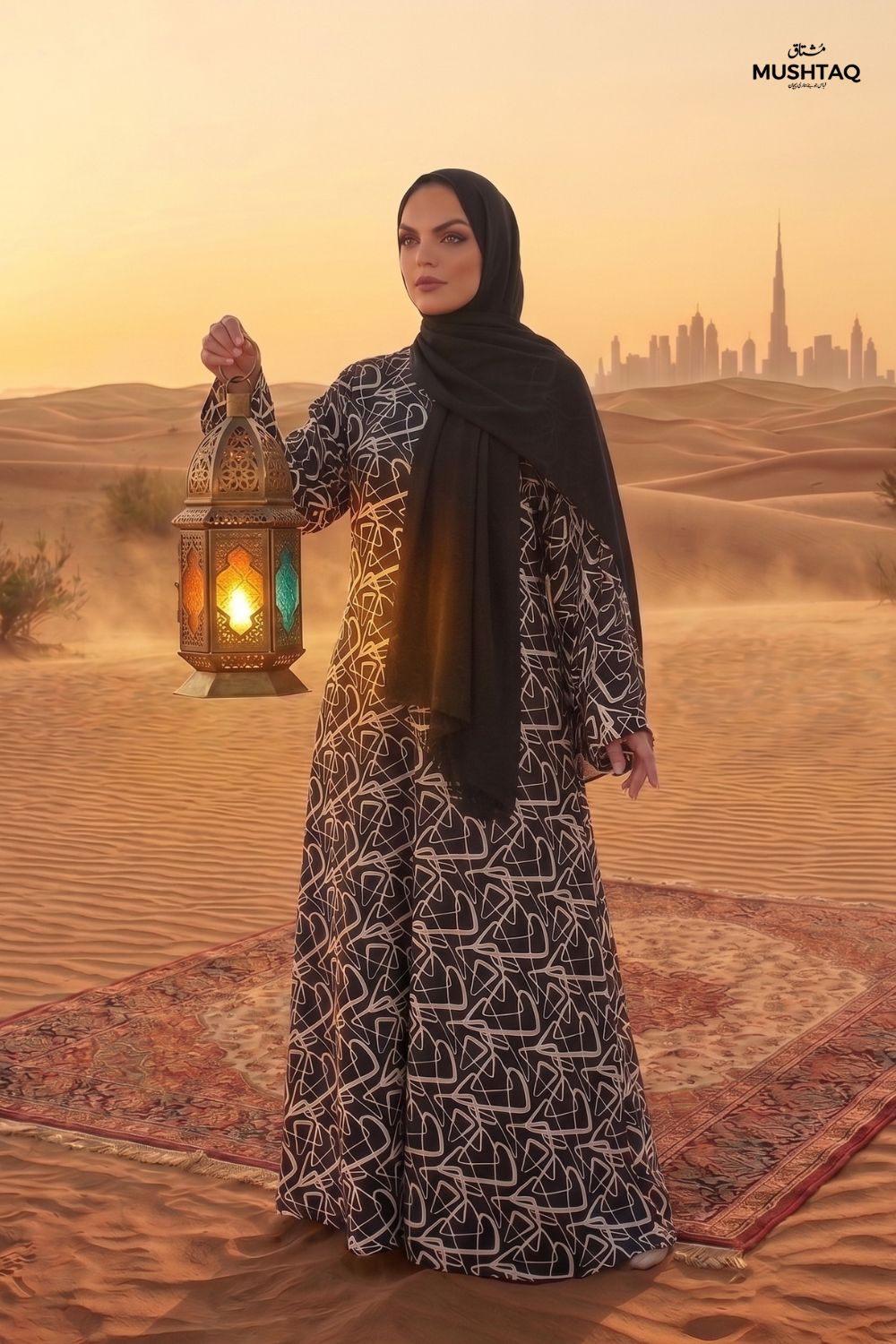 Abaya without stallers Desgin - 4
