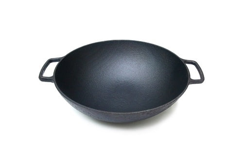 Wok 12.5 inch Large Wok for Stir Frying and High Heat Cooking