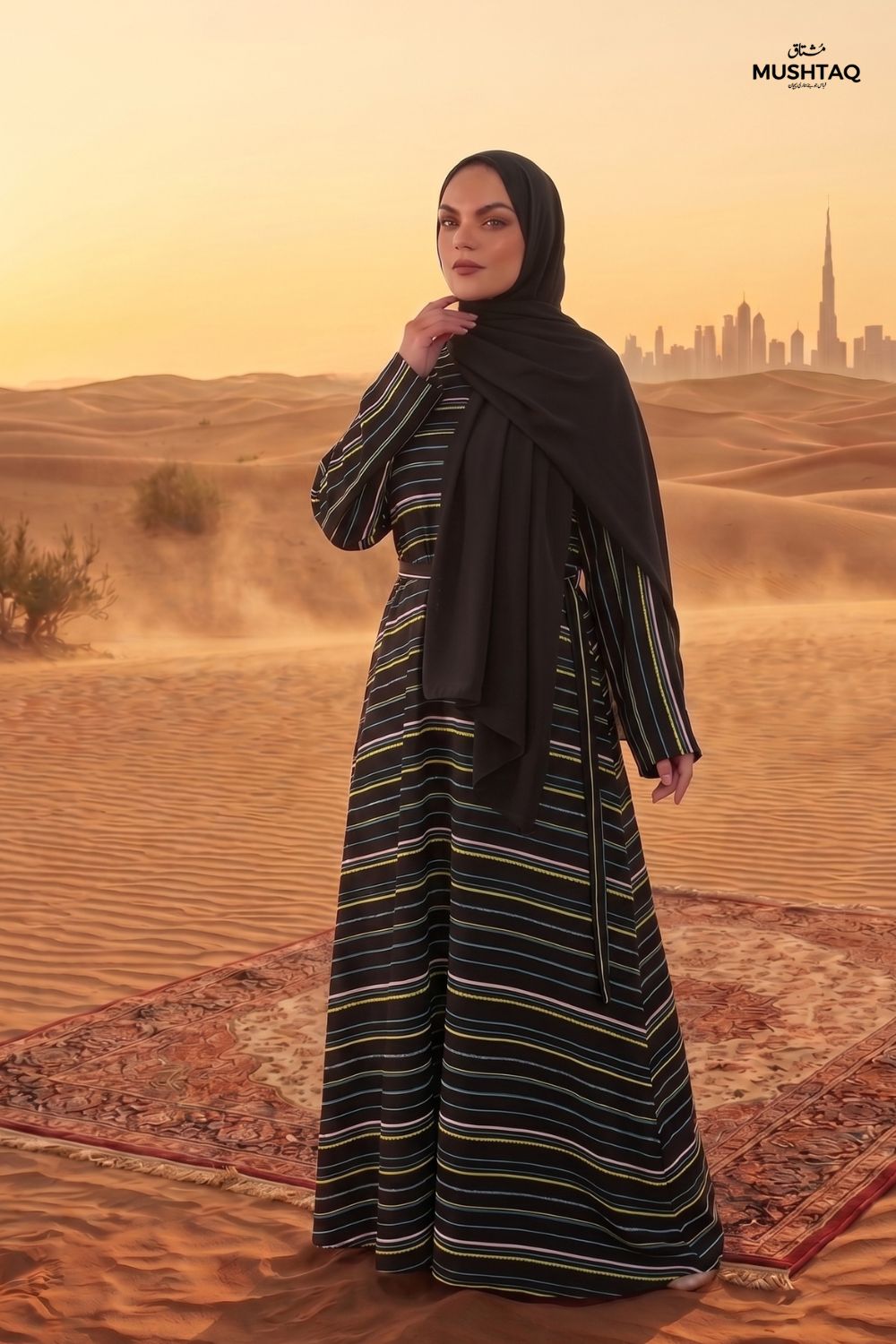 Abaya without stallers Desgin - 5