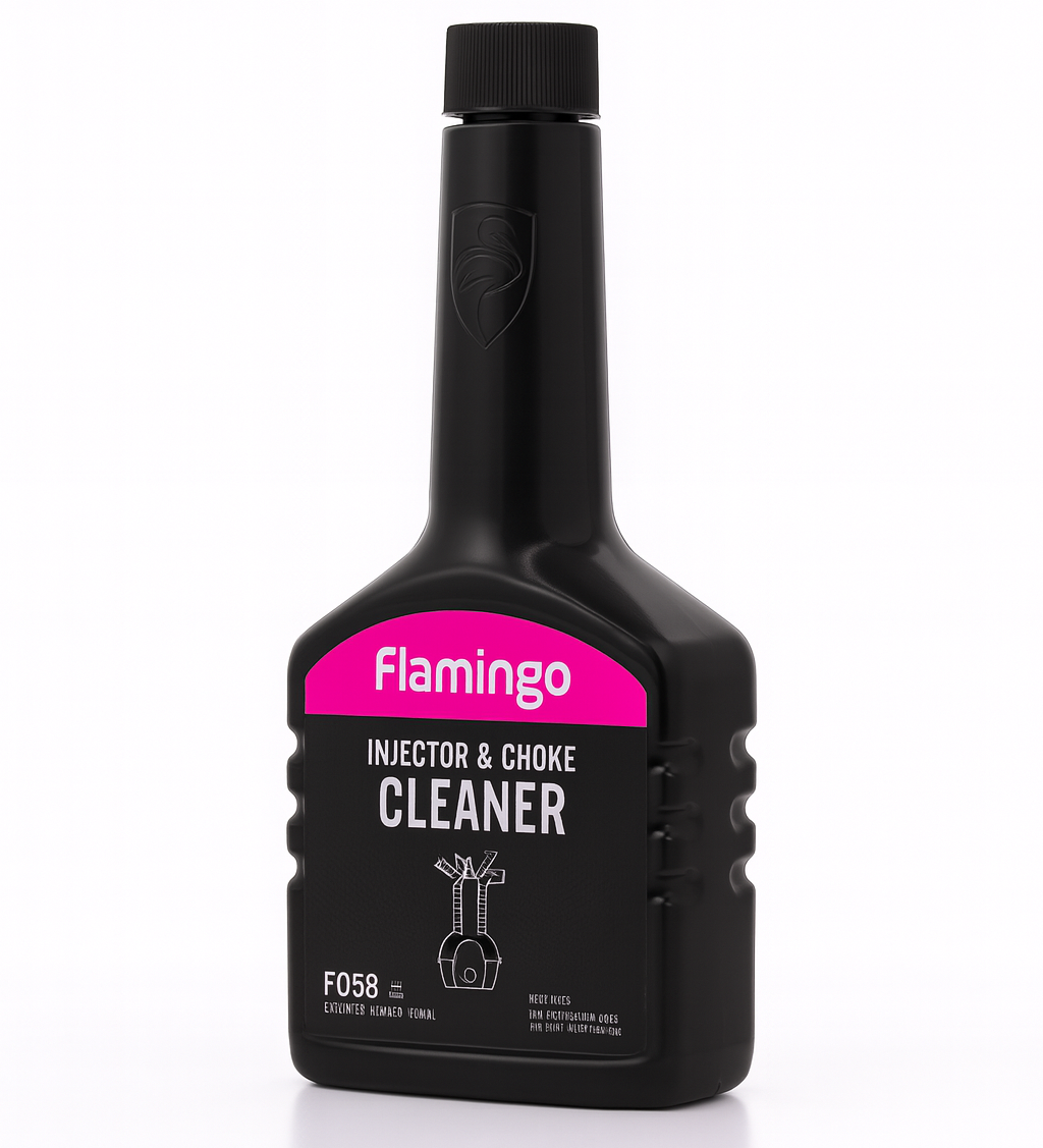 Flamingo Injector and Choke Cleaner 450ML  Powerful Engine Cleaner for Improved Performance and Fuel Efficiency