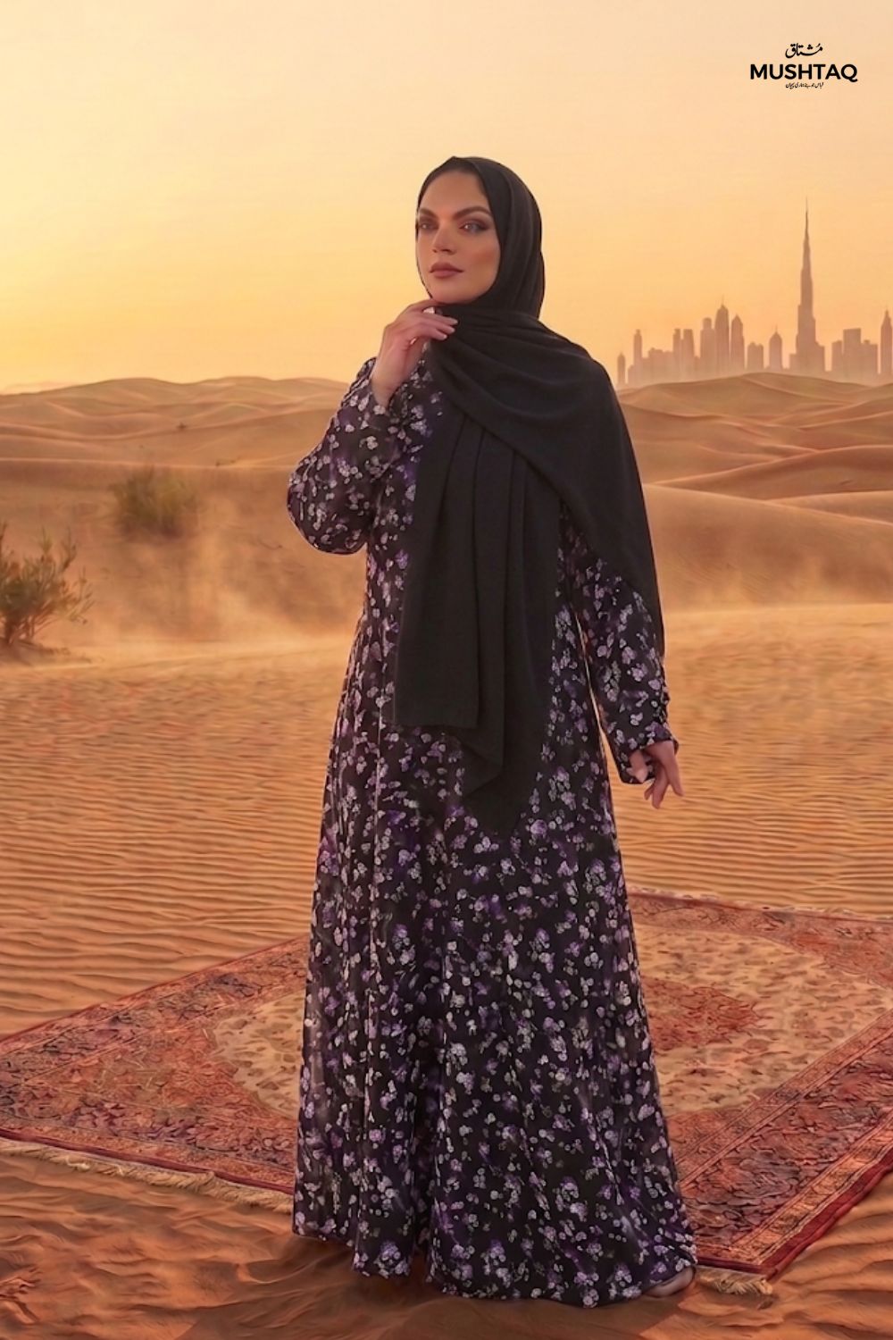 Abaya without stallers Desgin - 7