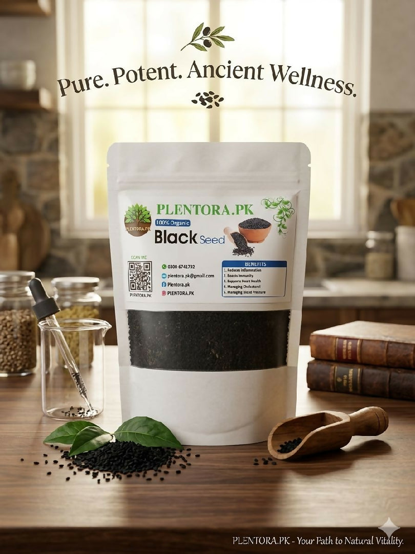 Black Seeds Kalonji PLENTORA PK Black Seeds 200g Organic Pure Kalonji Seeds Premium