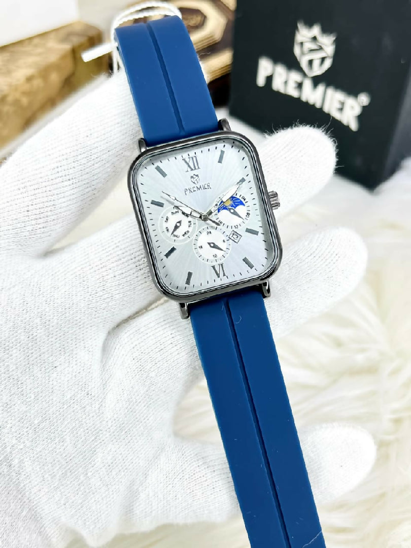 Premier Square Clssic Multi-Function Watch