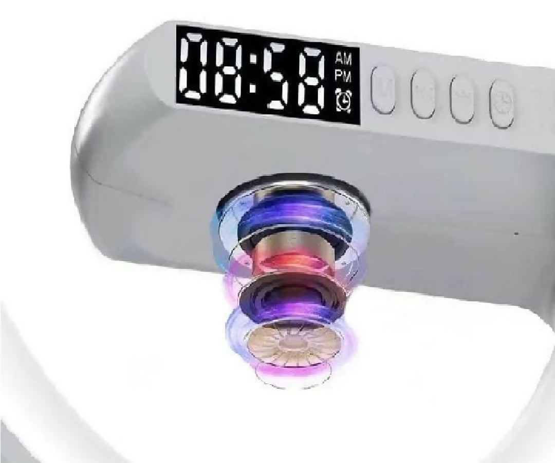 G63 Smart Table Lamp with Clock and Alarm