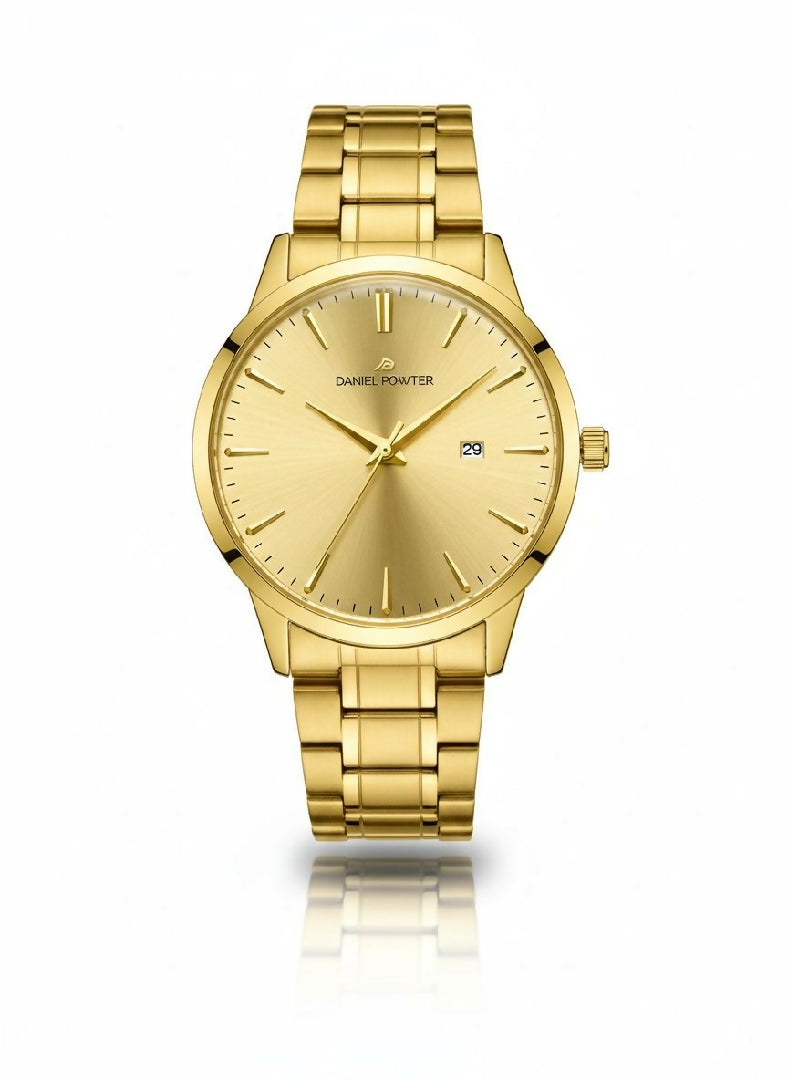 DANIEL POWTER MEN GOLDEN WATCH