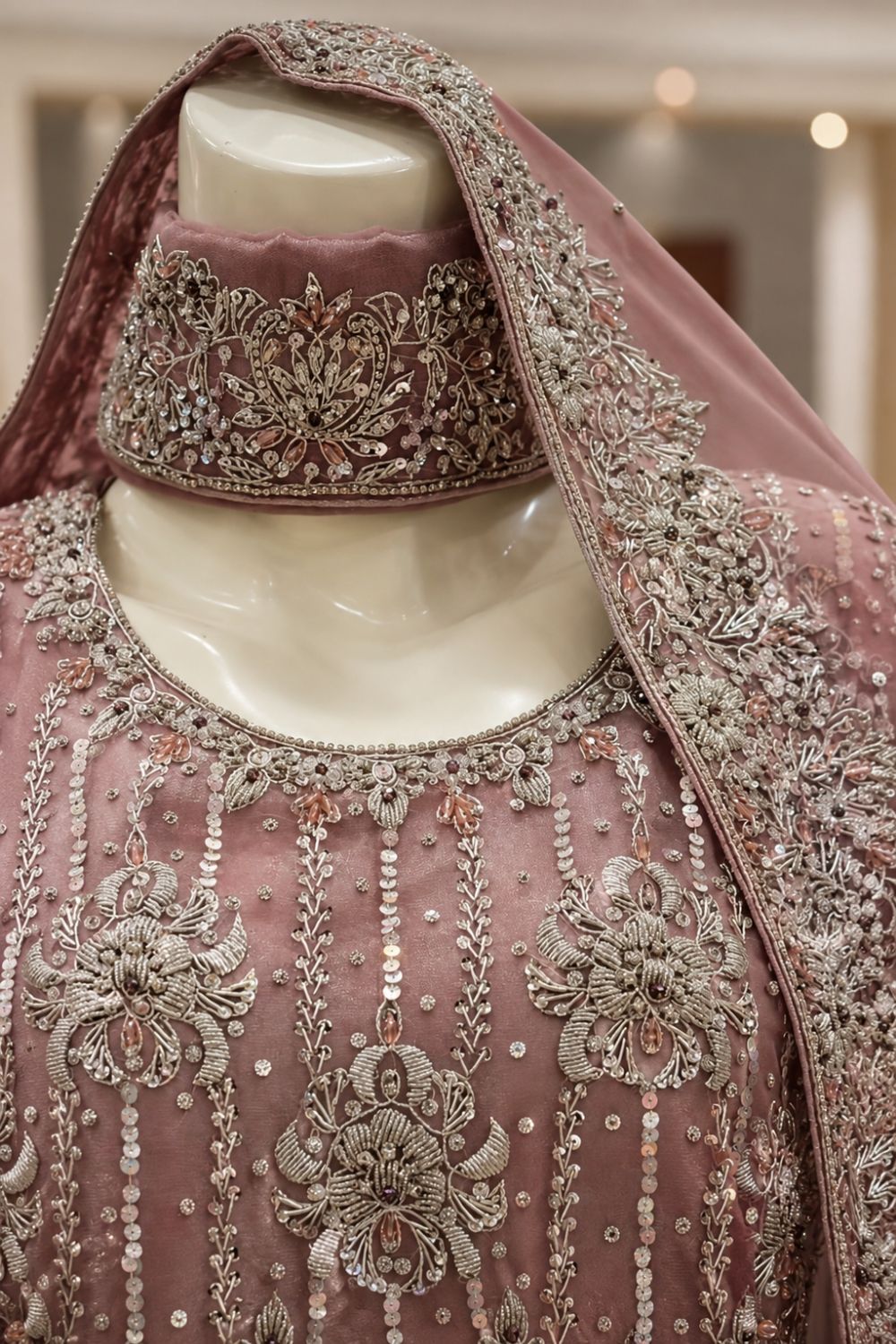 Noor e Haya Bride Bridal Wear by MCS Unstitched Handmade Bridal Wear