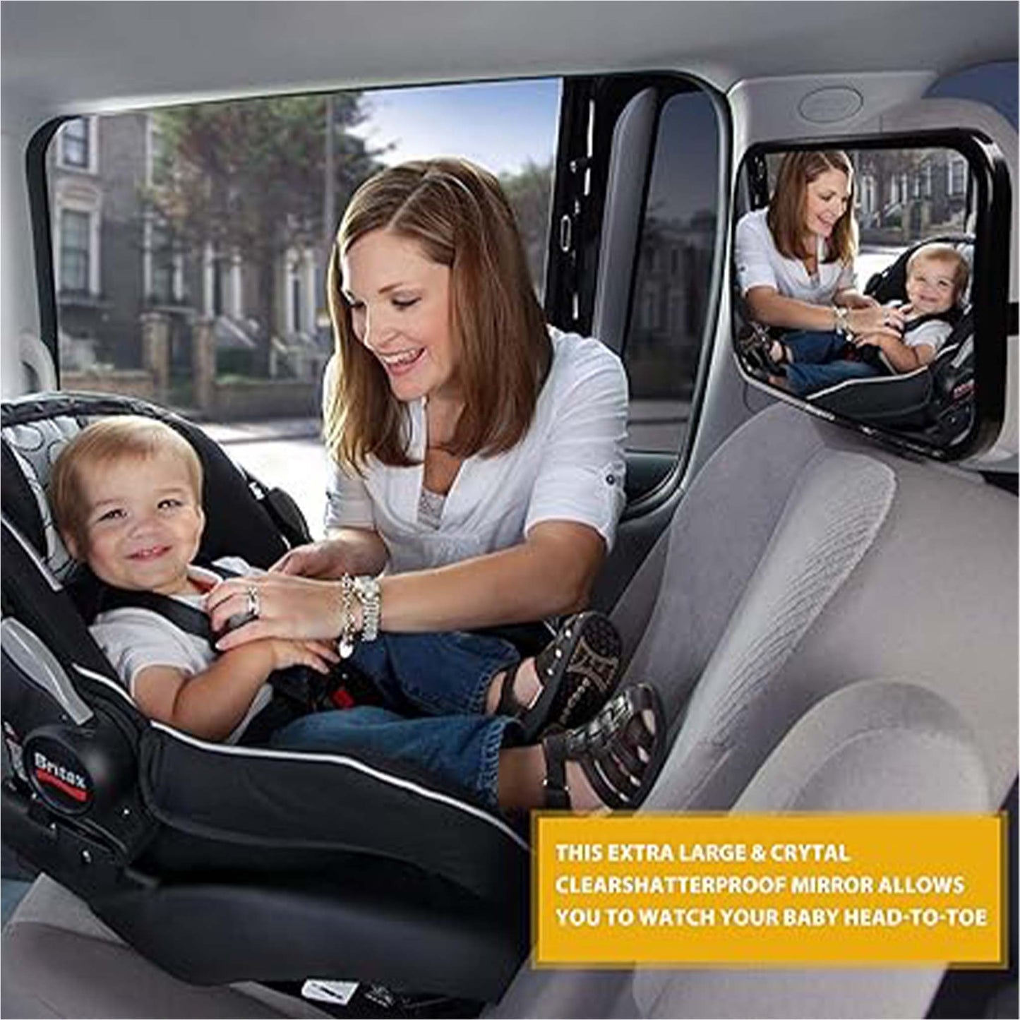 Premiuim Back Seat Mirror