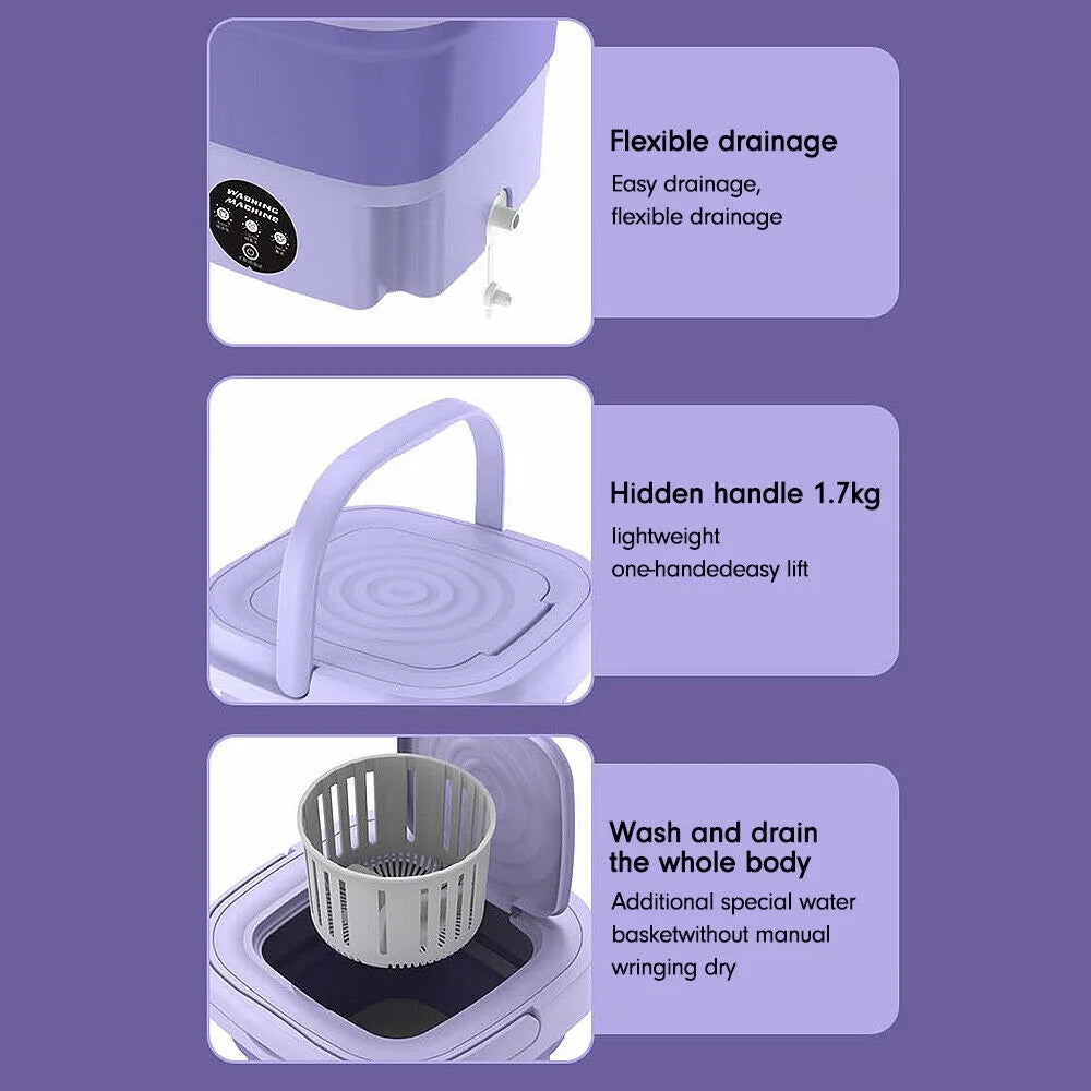 Multi Function Folding Washing Machine