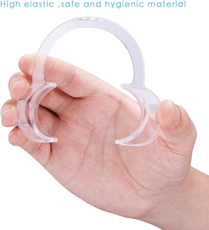 Dental Mouth Opener  C Shape Cheek Retractor for Dental Exams and Whitening