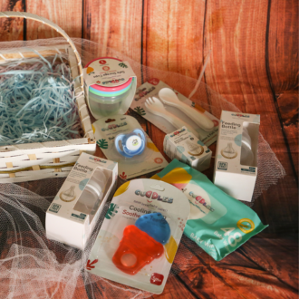 Cuddles Baby Gift Set Budget Basket - 8 Pcs