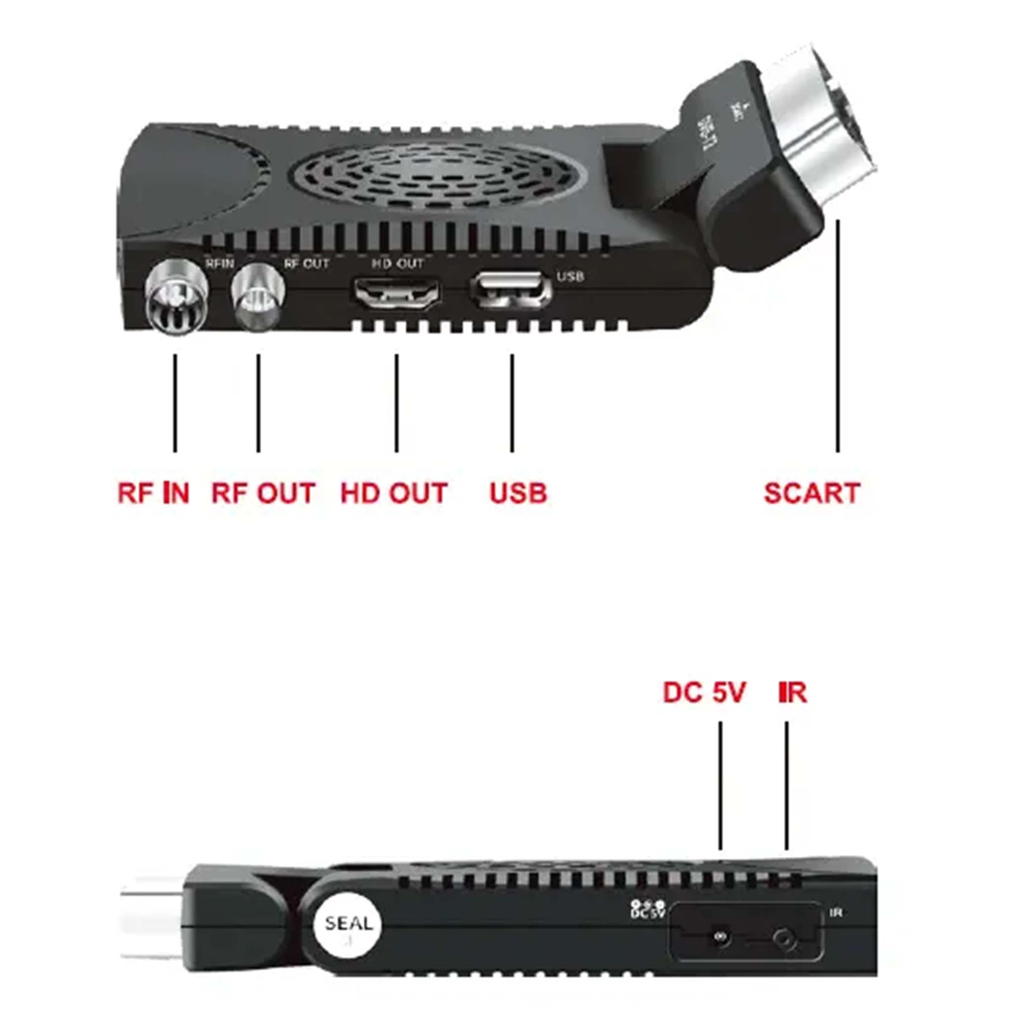 DVBT2 High Definition Digital Terrestrial Receiver