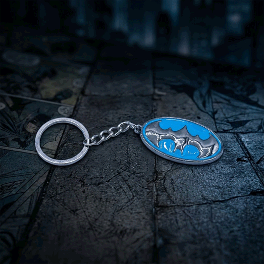 Batman Logo Metal Keychain