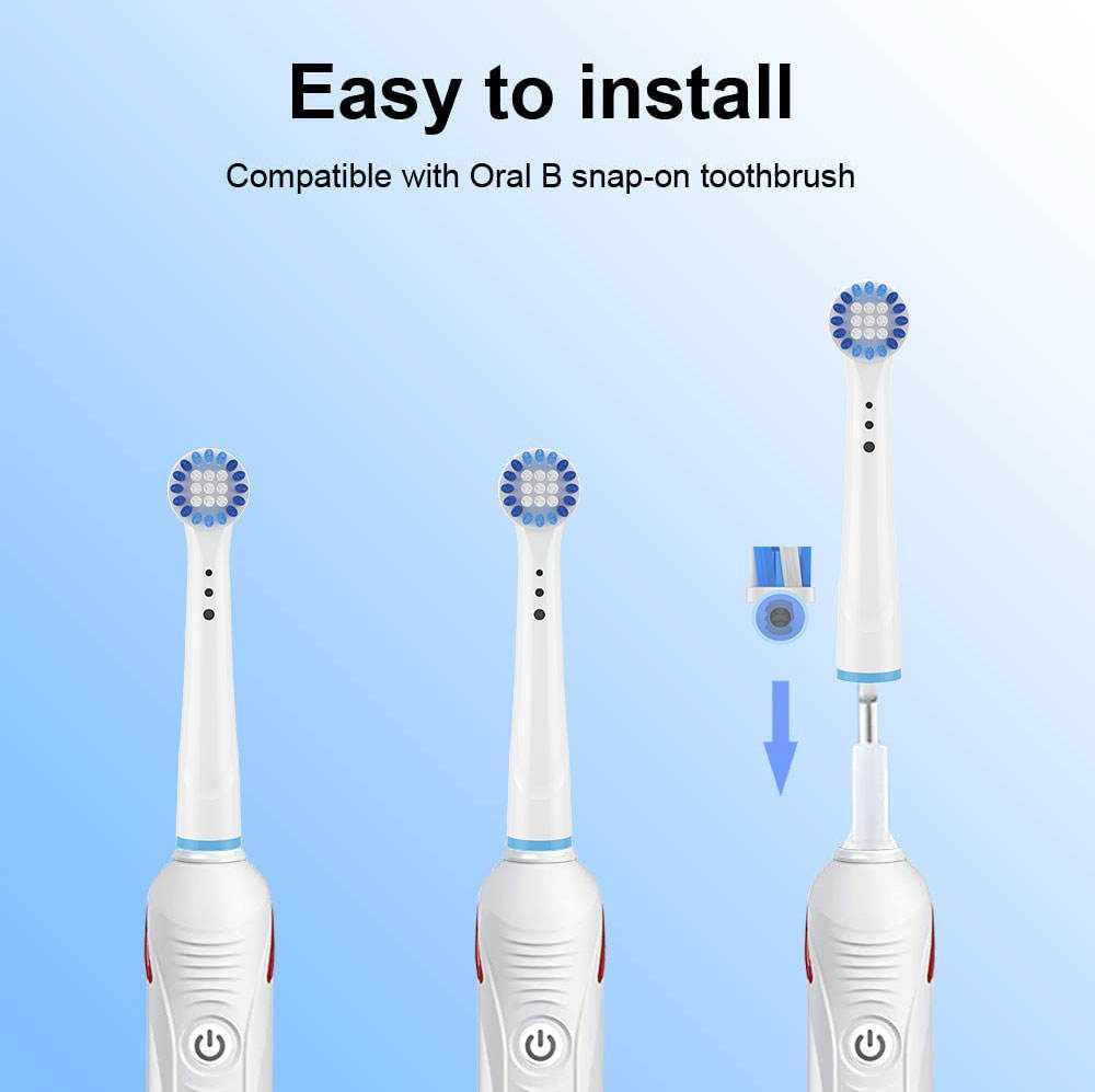 8 Pcs Toothbrush Heads  Compatible Replacement Brush Set