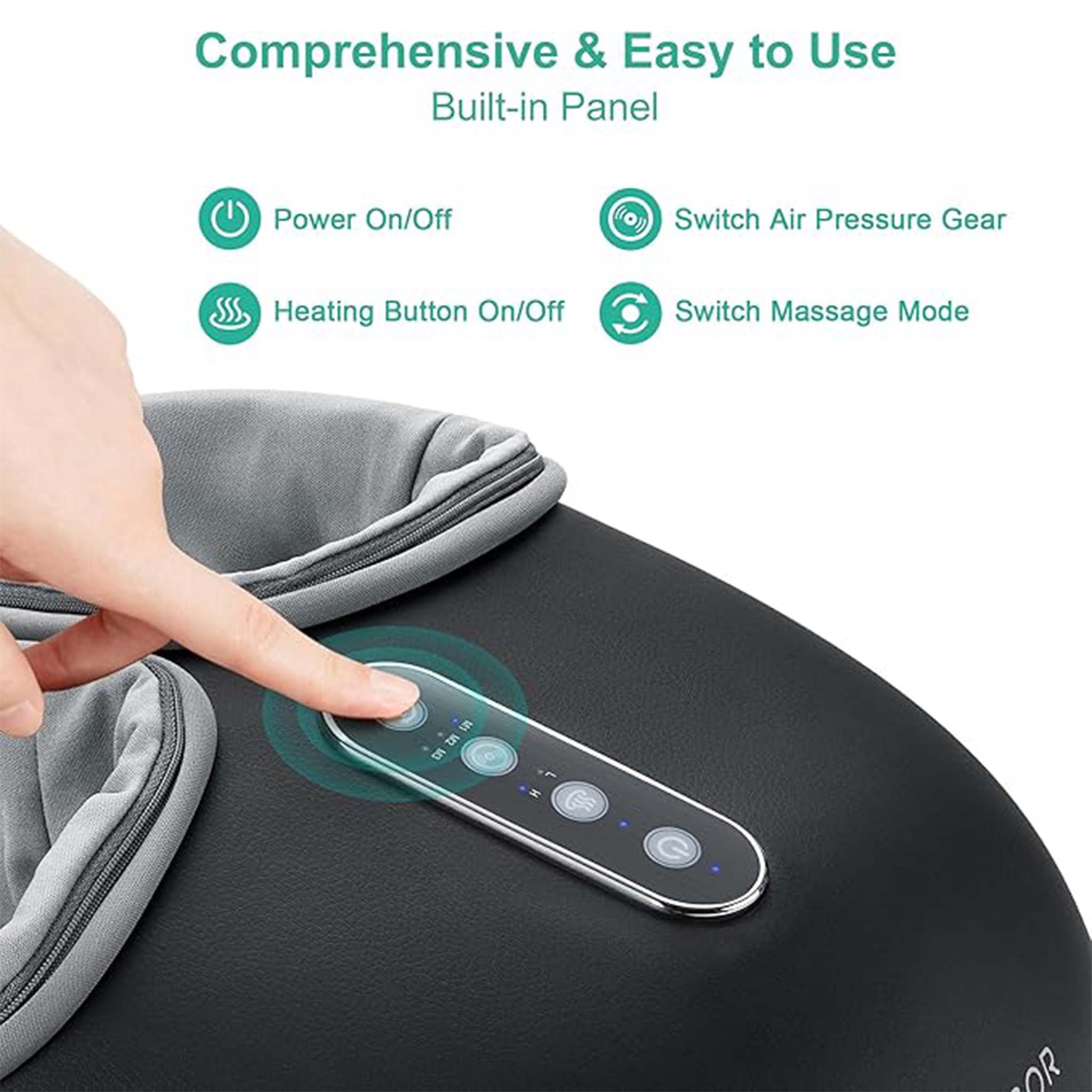 Foot Massager  Electric Shiatsu Massage Machine for Pain Relief and Relaxation