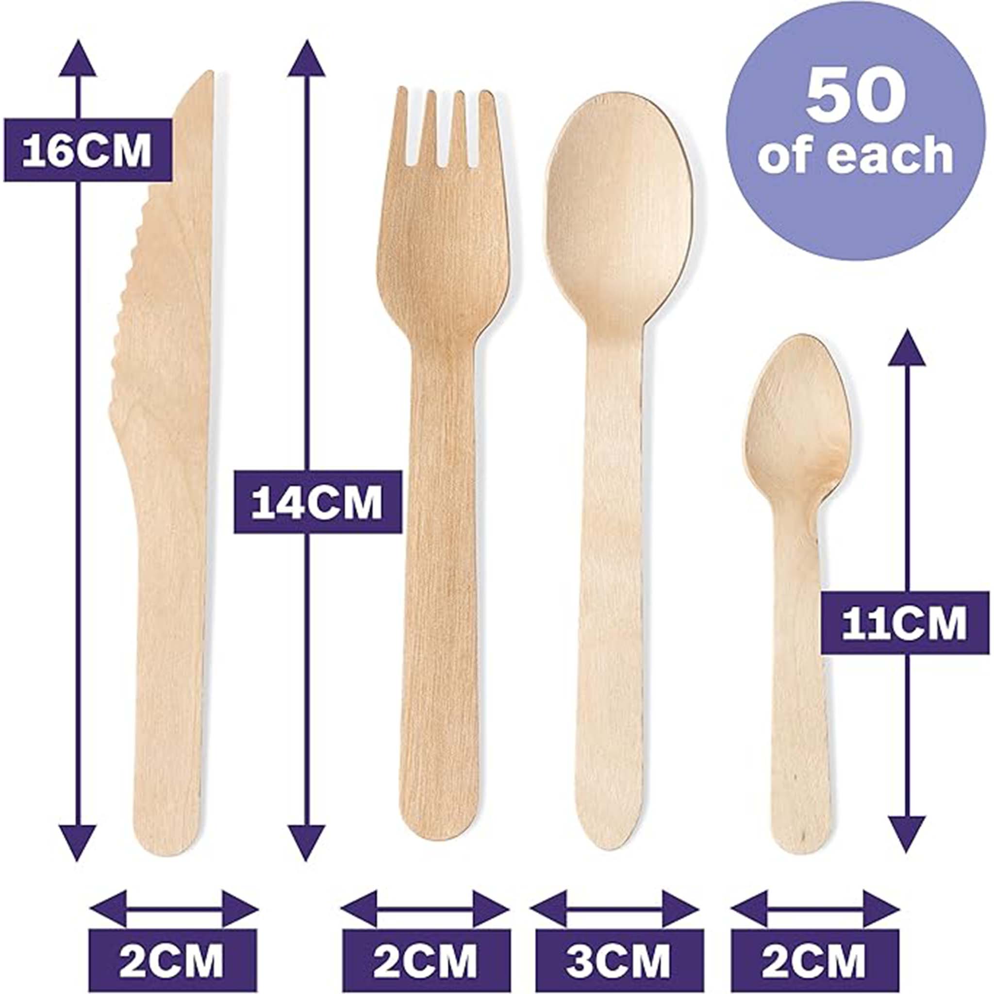 Wooden Cutlery Set