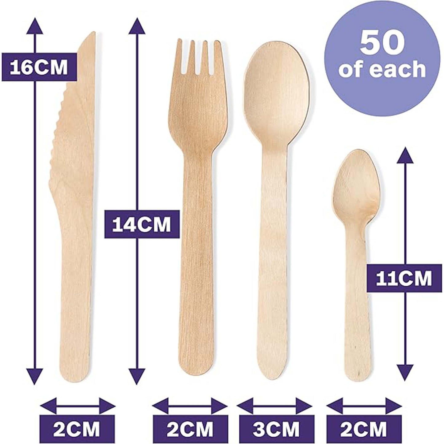 Wooden Cutlery Set