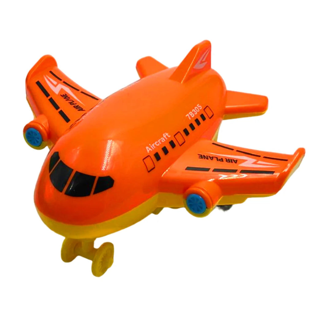 Cartoon Airplane Friction Power