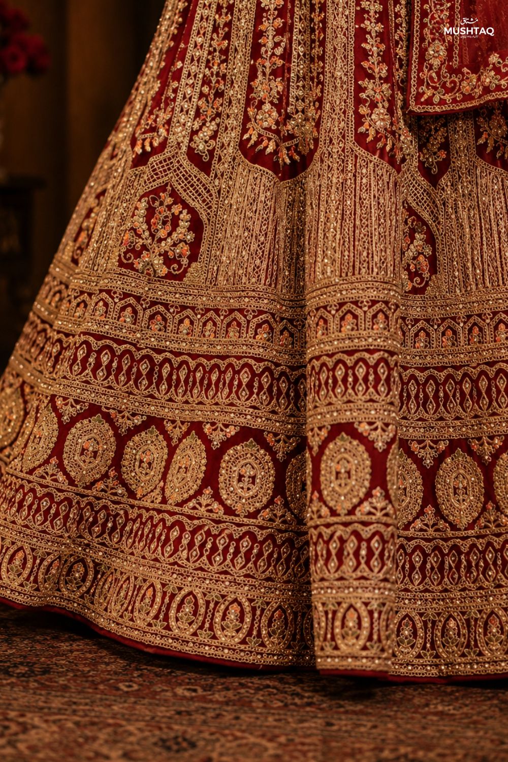 Shehnai Bridal Wear by MCS Unstitched Handmade Net Bridal Wear Collection