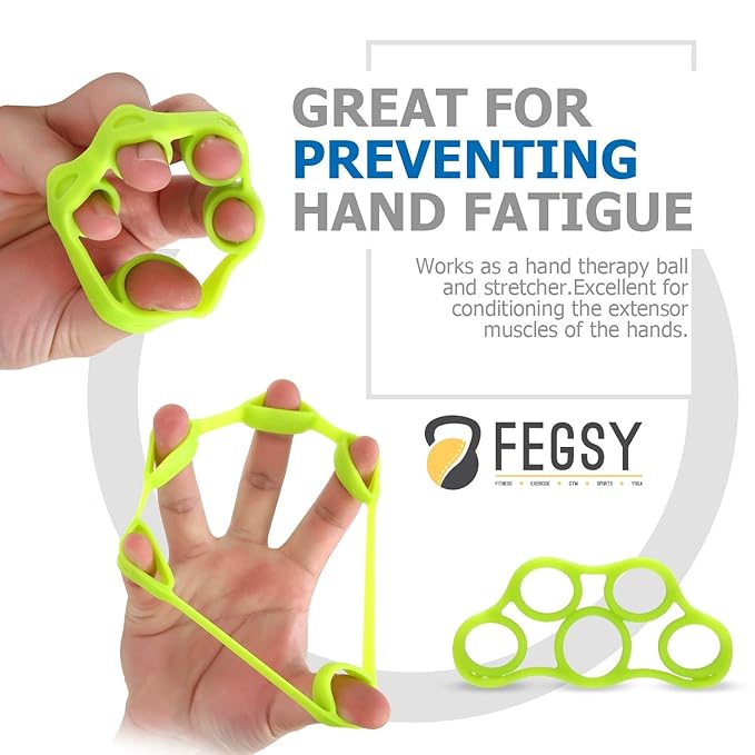 Finger Stretcher Resistance Band  Hand and Forearm Exerciser