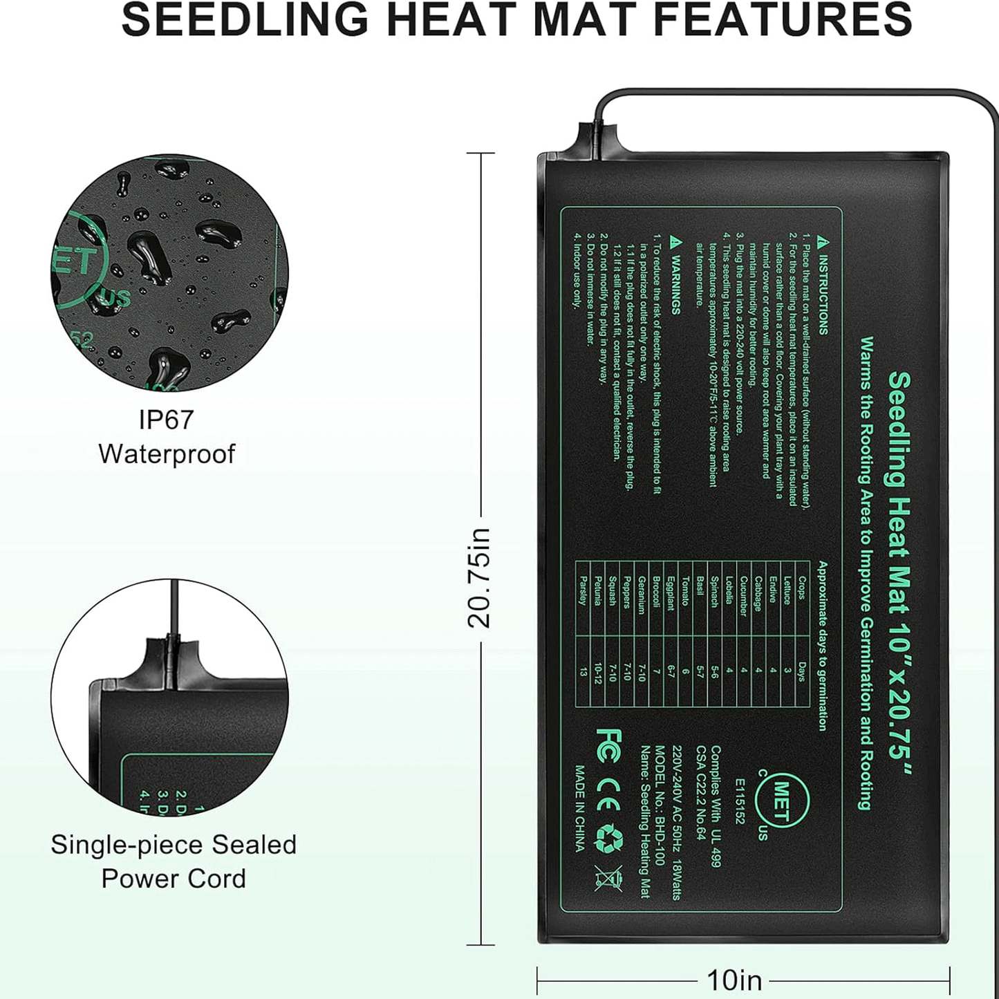 Sleeding Heat Mat