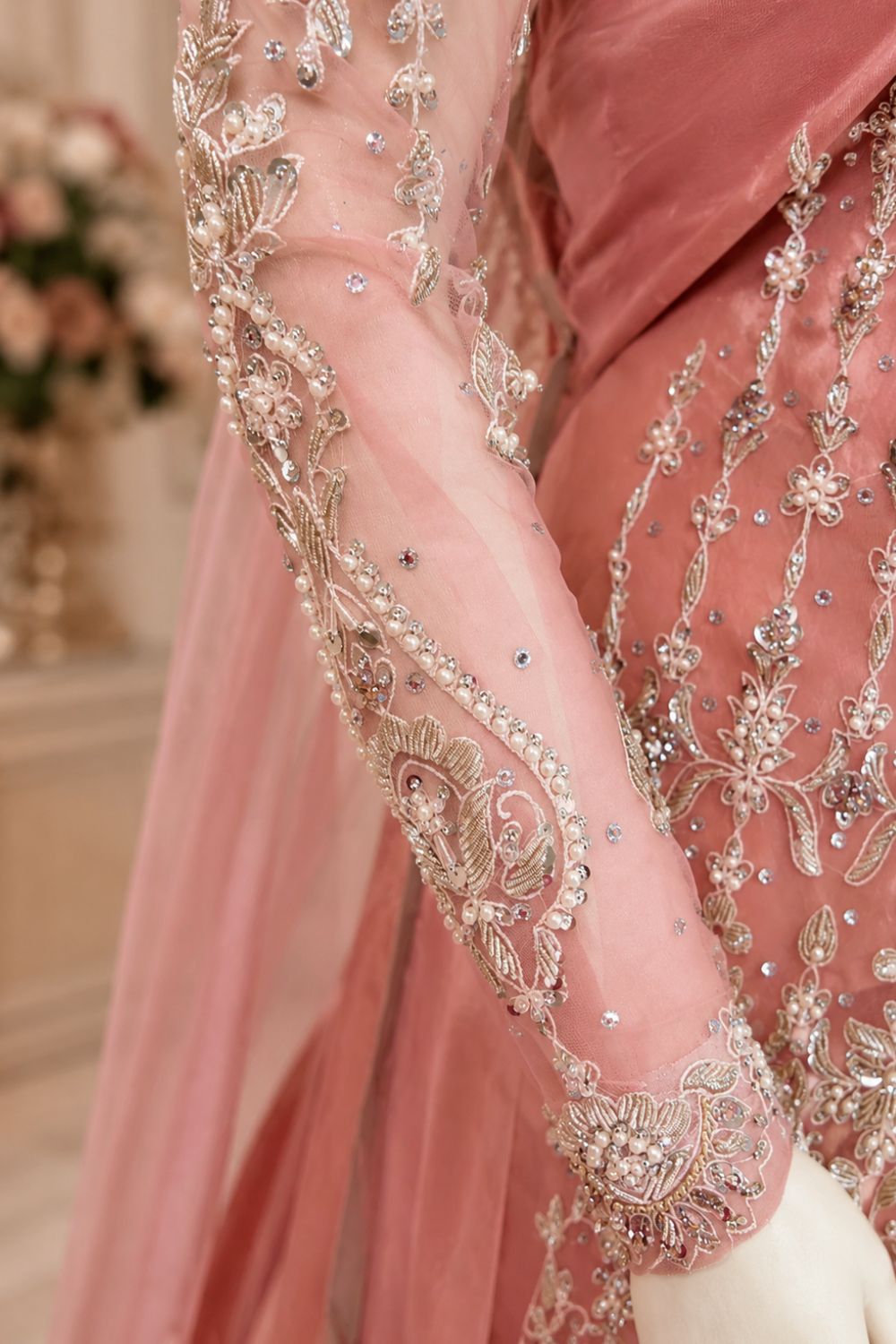 Luxe Bride Bridal Wear by MCS Unstitched Handmade Bridal Wear