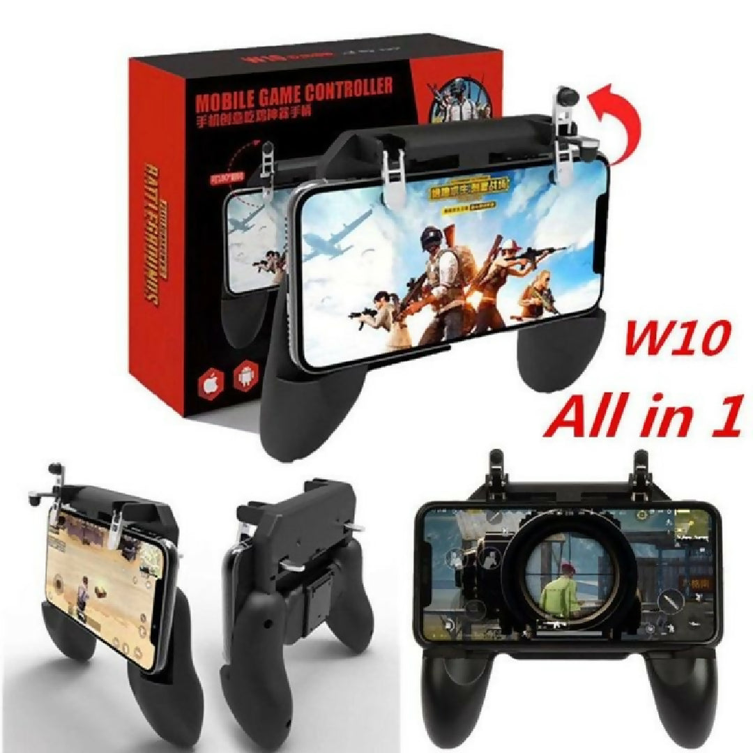 W10 PUBG TRIGGGER VIDEO GAMING PAD FOR ALL PHONES ANDROID BOTH MOBILE PHONES BEST FOR VIDEO GAMES