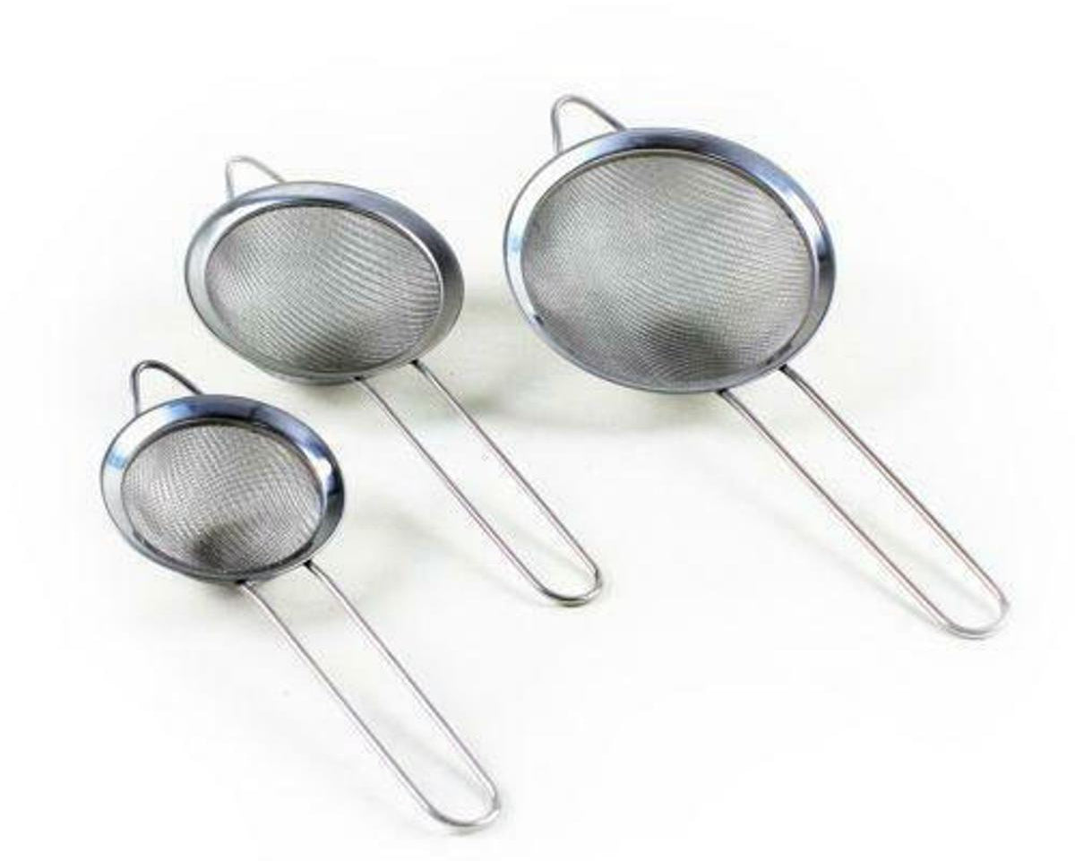 Tea Strainer 3 Piece Set Small
