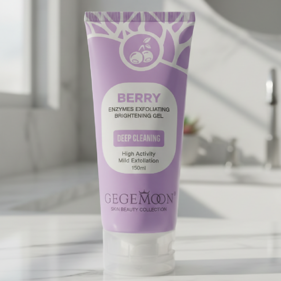 Gegemoon Exfoliating Dead Skin Remover Gel - 150ml Berry Flavor - Smooth and Refreshing Skin Care
