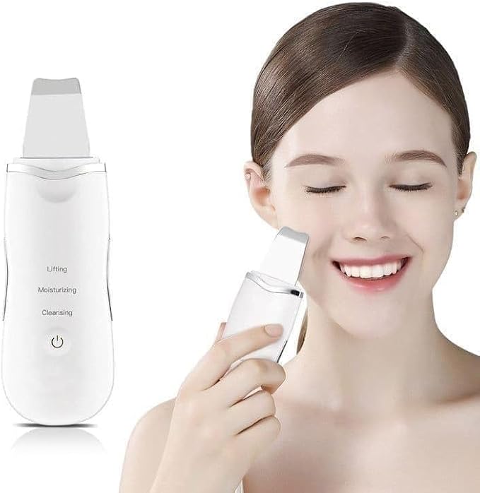 Leather shovel facial skin scrubber set