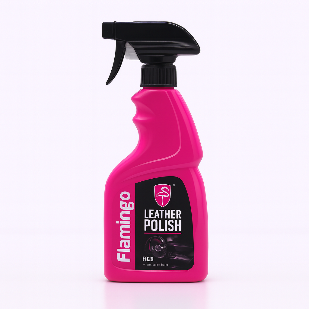 Flamingo Leather Polish F029 500ML   Premium Leather Cleaner and Conditioner